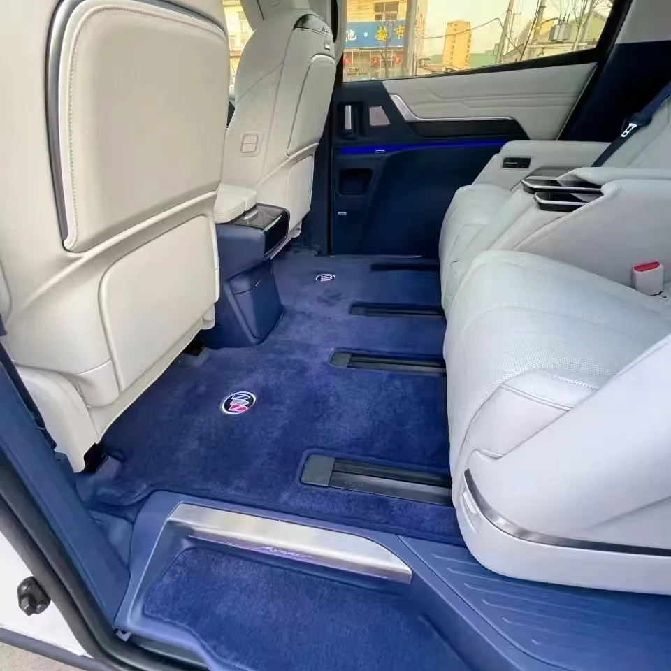 羊毛汽车脚垫别克GL8MPV专用舒适防滑服帖耐磨耐脏驾驶