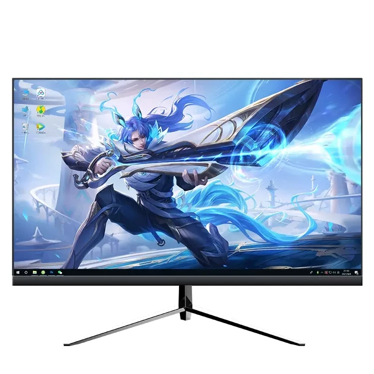 准新品  IPS高清显示器直面24寸液晶显示屏游戏直屏电竞办公