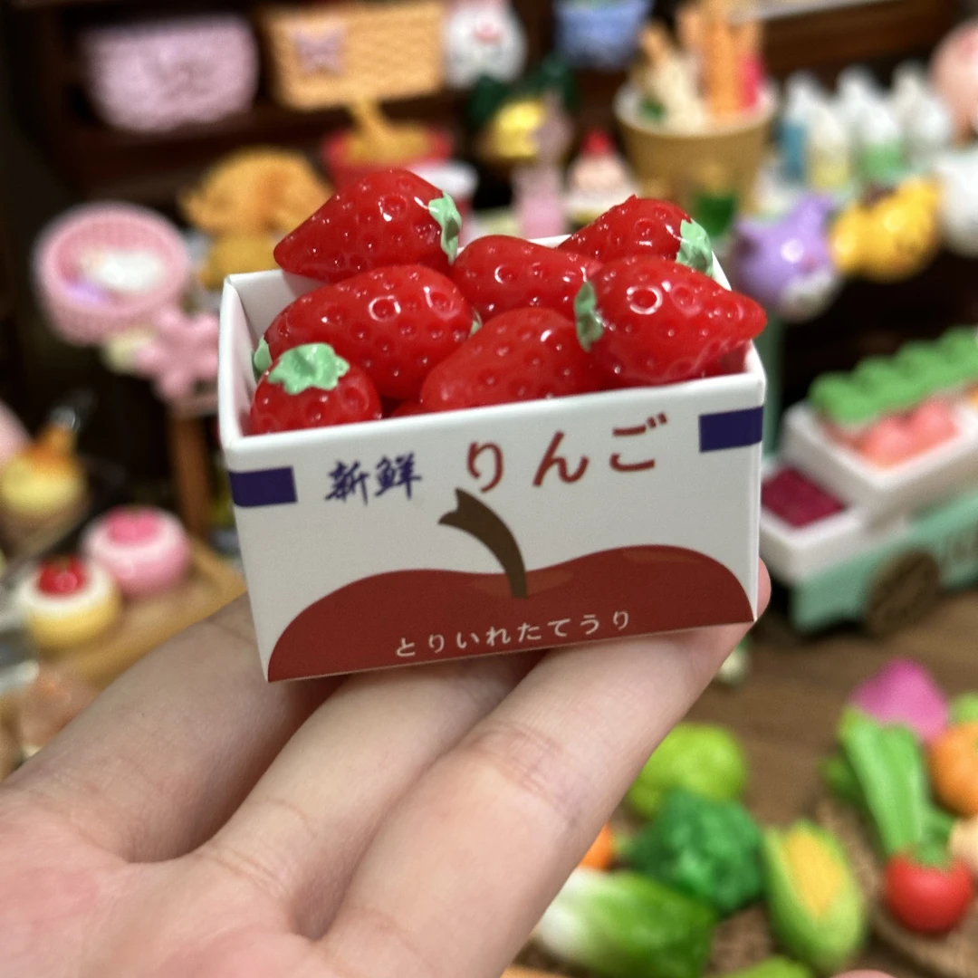 迷你立体小水果~Diy仿真食玩树脂热卖微缩创意迷你可爱手工制作