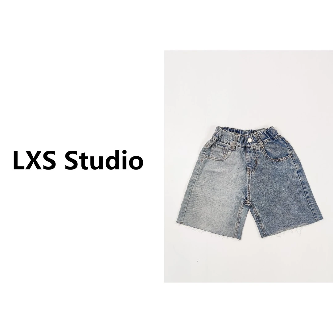 童装现货儿童儿童节童装夏季韩版百搭休闲五分牛仔短裤K052023