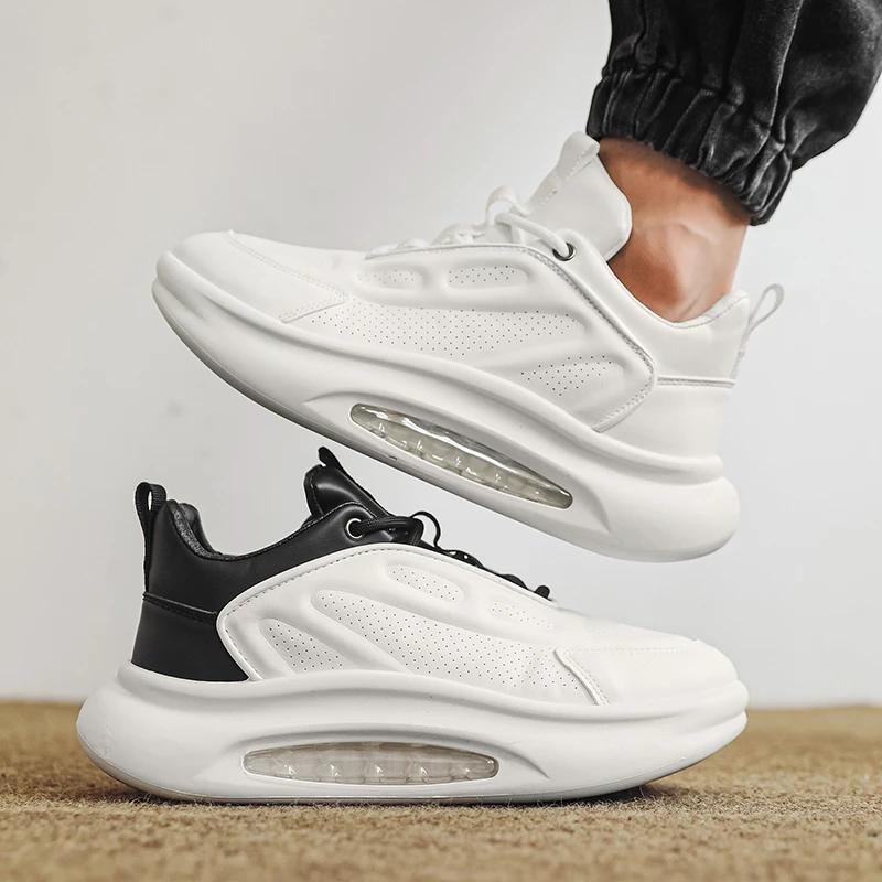 啄木鸟官方官网正品气垫男鞋秋季2025新款网红爆款男士运动休闲鞋