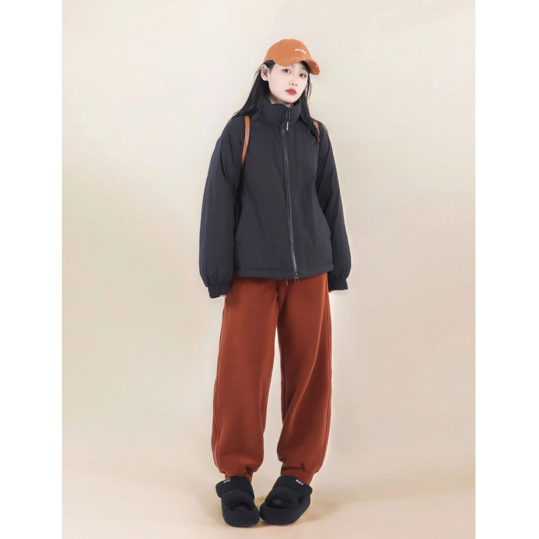 今婷【加厚暖暖绒】显瘦基础运动休闲好穿不腻束脚绒绒裤-M24406317