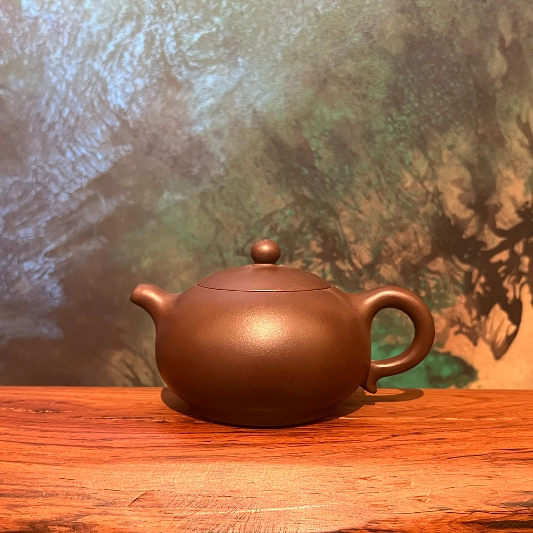 嘉木蝉-紫砂壶（中）