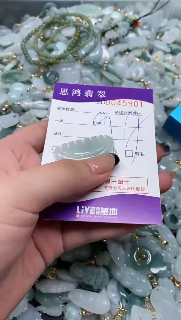 【闪购商品】翡翠颈饰未镶嵌闪购商品0045901