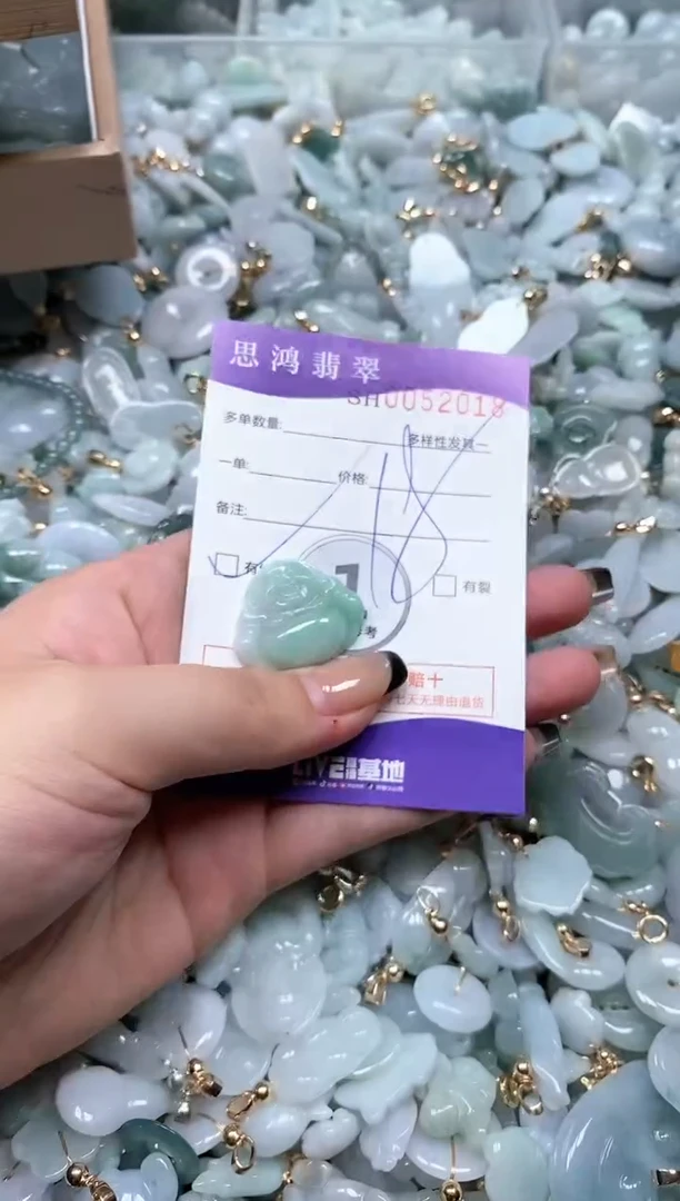 【闪购商品】翡翠颈饰未镶嵌闪购商品0052018