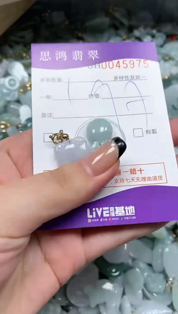 【闪购商品】翡翠颈饰未镶嵌闪购商品0045975