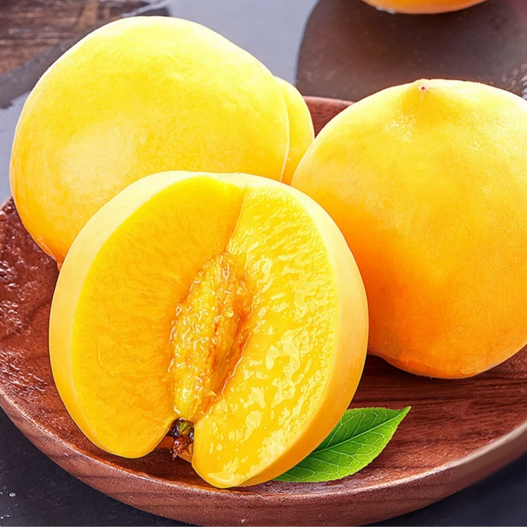 【爆甜】正宗砀山黄桃新鲜水果黄金蜜1号香甜爆汁剥皮吃5斤整箱包邮