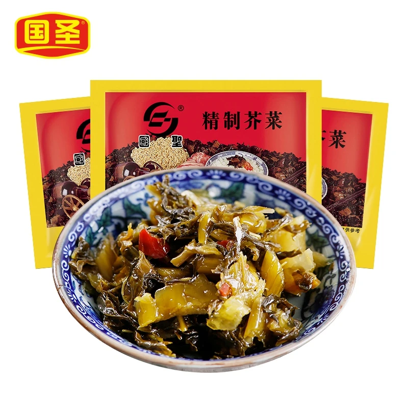 国圣经典精制芥菜福建特产下饭开胃配粥小菜酱菜佐餐咸菜开袋即食