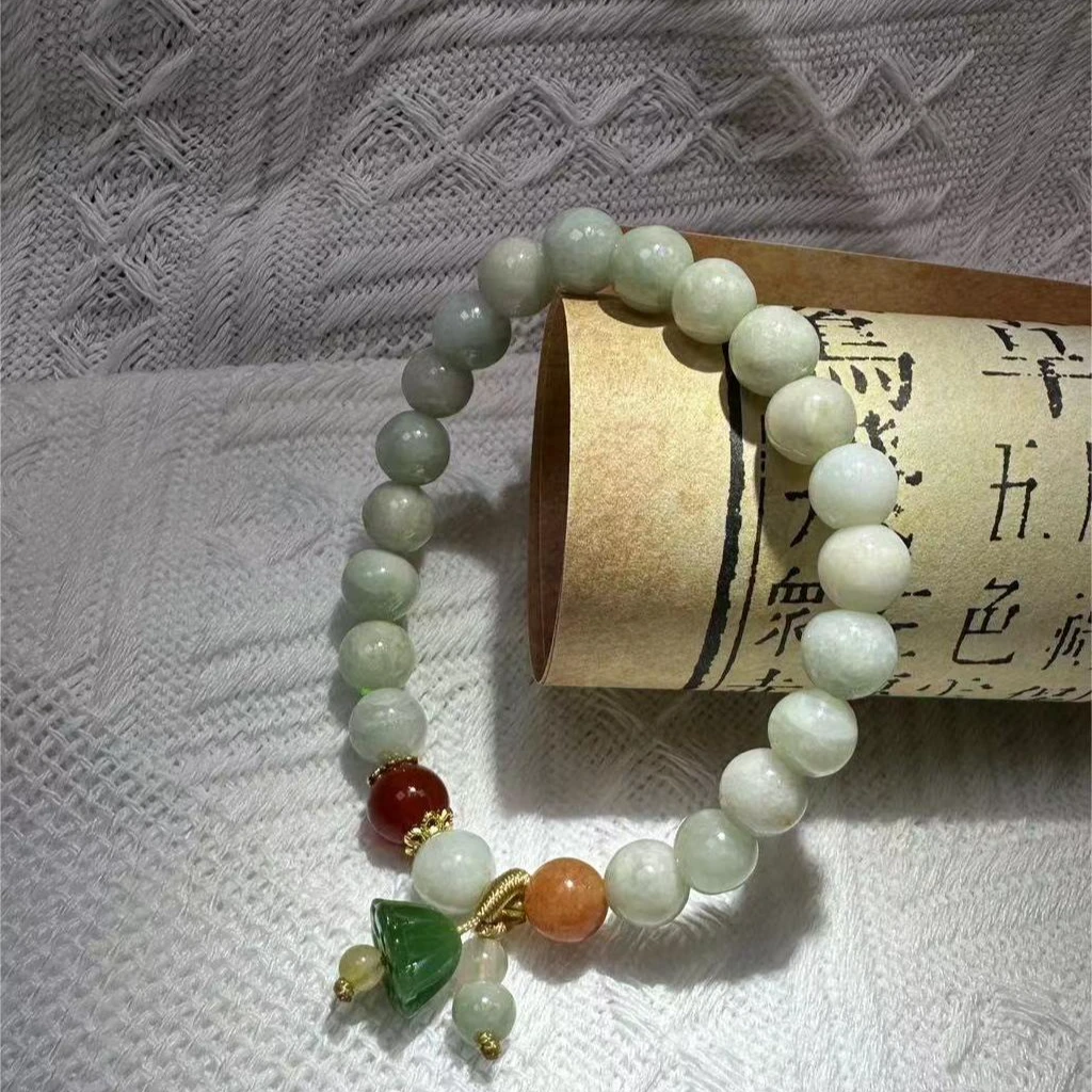 天然A货翡翠手链保A保真福利款多样性发货颜色微差介意勿拍玉手串