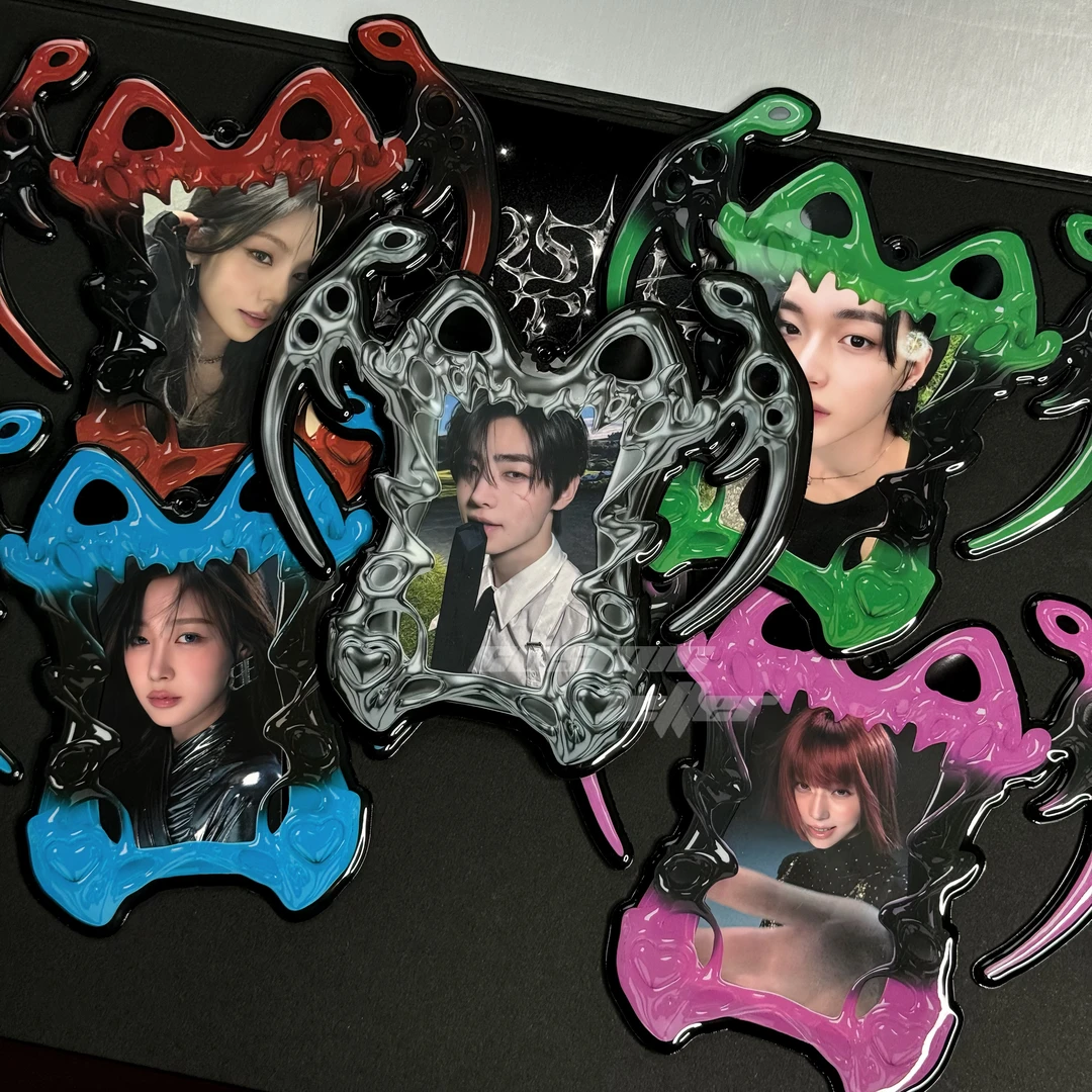 买二送一 猫猫卡套pvc版 宇宙来信追星必备kpop小卡三寸小卡韩娱