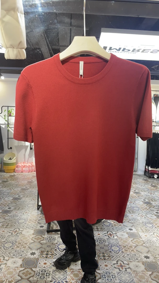 秋冬针织打底半袖