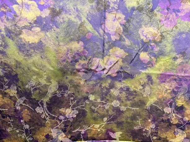 【美涵】重缎香云纱100%桑蚕丝特殊商品一经裁剪不退换