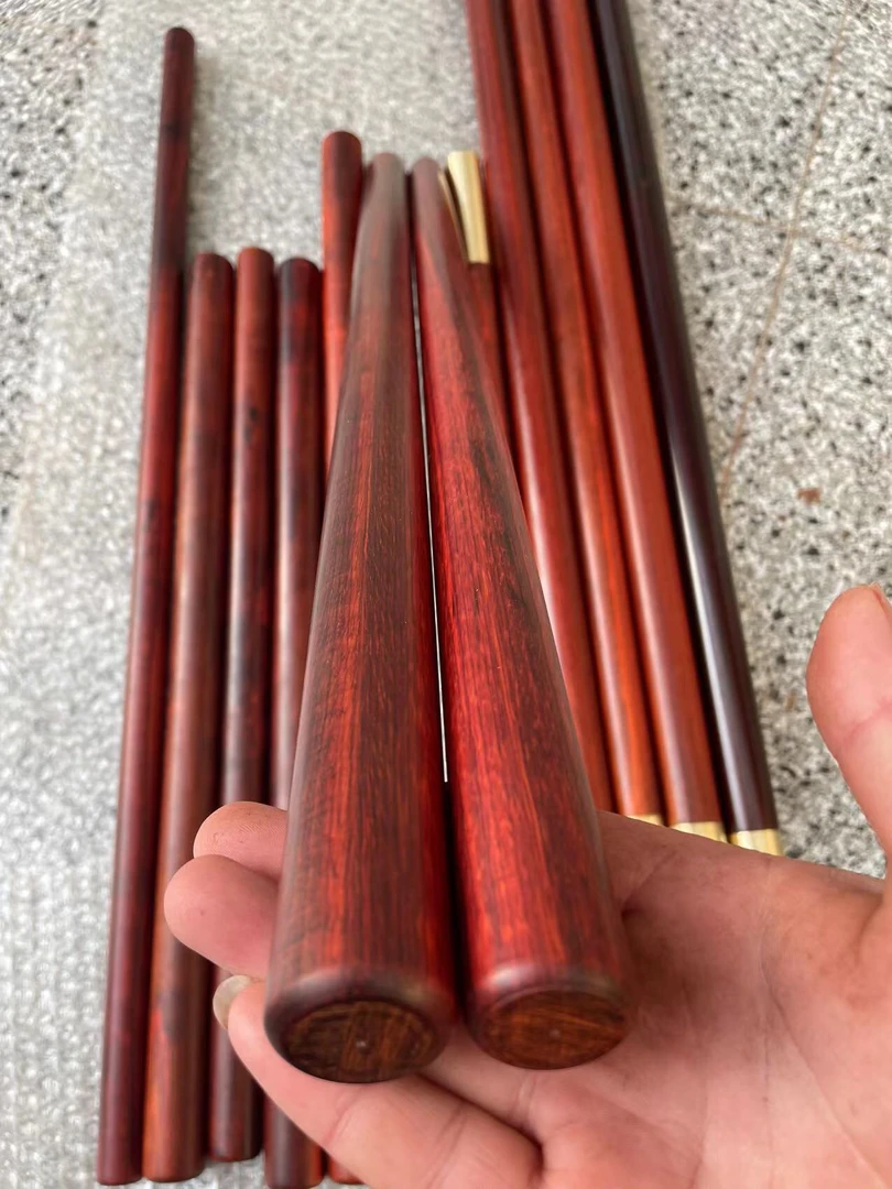 小叶紫檀木把玩棍,健身棍,尺寸150厘米长,直径2.8厘米