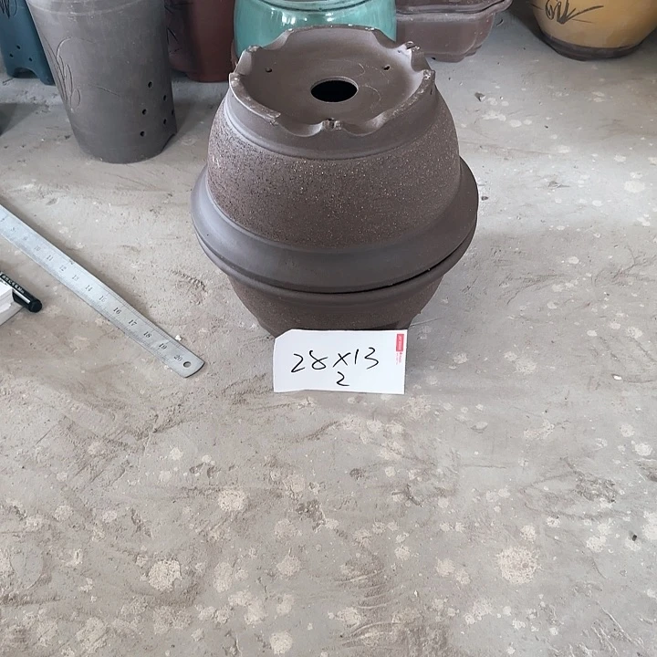 紫砂20CM（含）-50CM（不含）XD拉毛碗盆俩小号