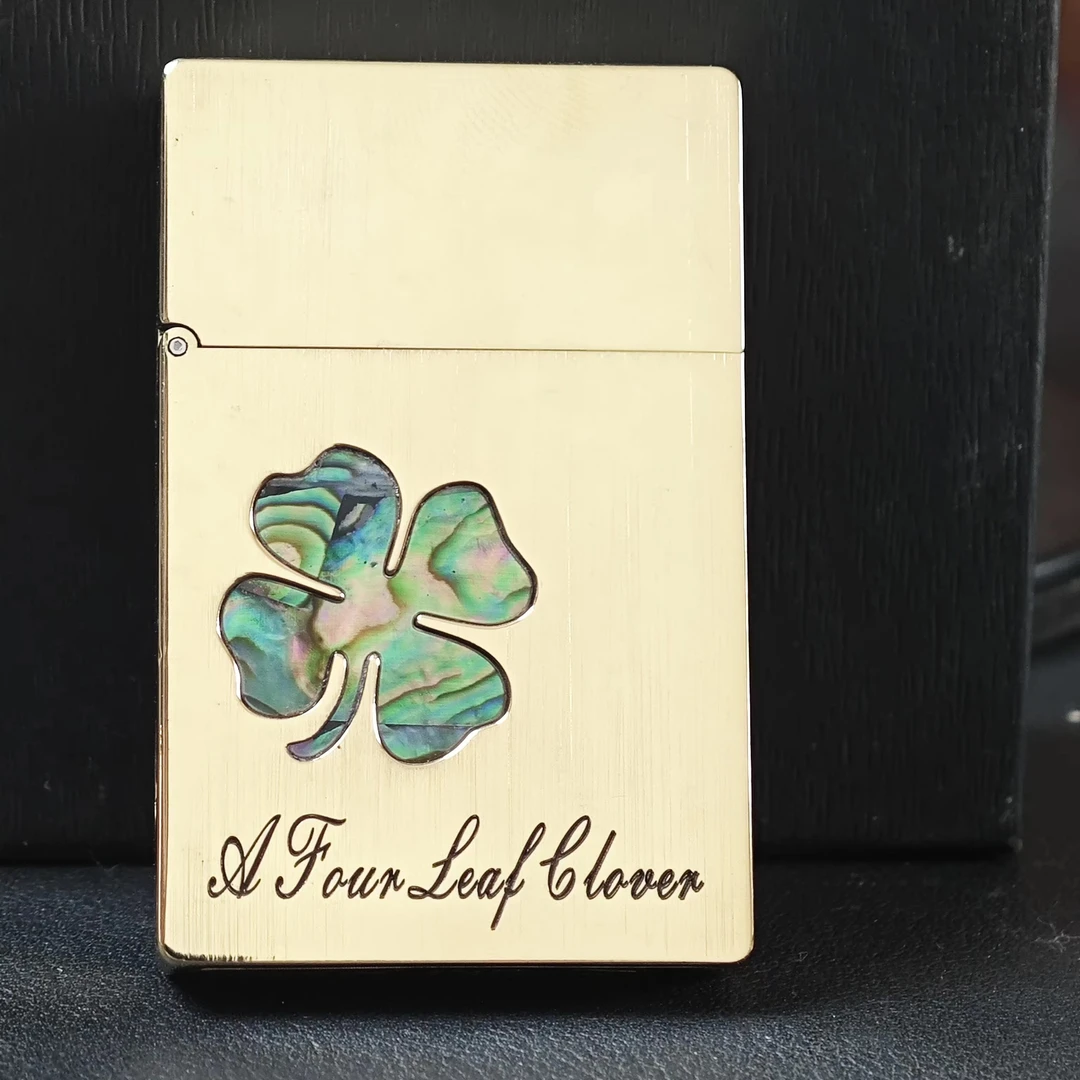 weibster超薄小重甲G63 四叶草 彩贝 煤油打火机