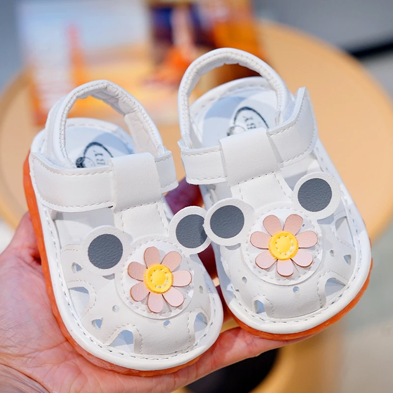 学步鞋婴儿鞋1-2岁防掉宝宝鞋子夏季凉鞋婴儿鞋子软底