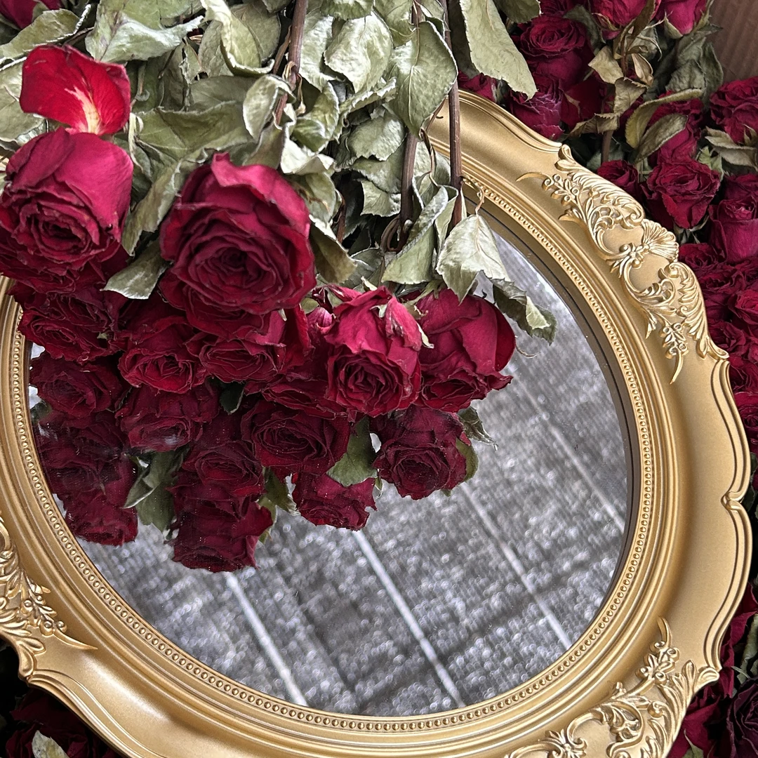 【富贵的花甸】珍爱单头玫瑰干花