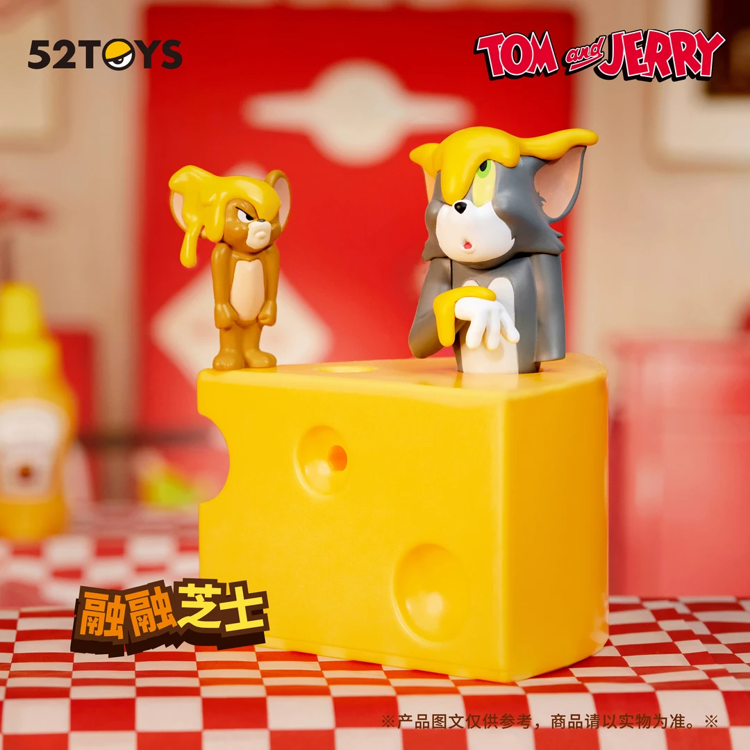 【52TOYS】TOM and JERRY芝士就是力量 猫和老鼠动漫盲盒潮玩手办