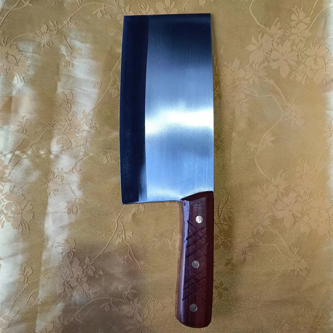 纯手工锻打手工切片刀锋利持久不砍骨