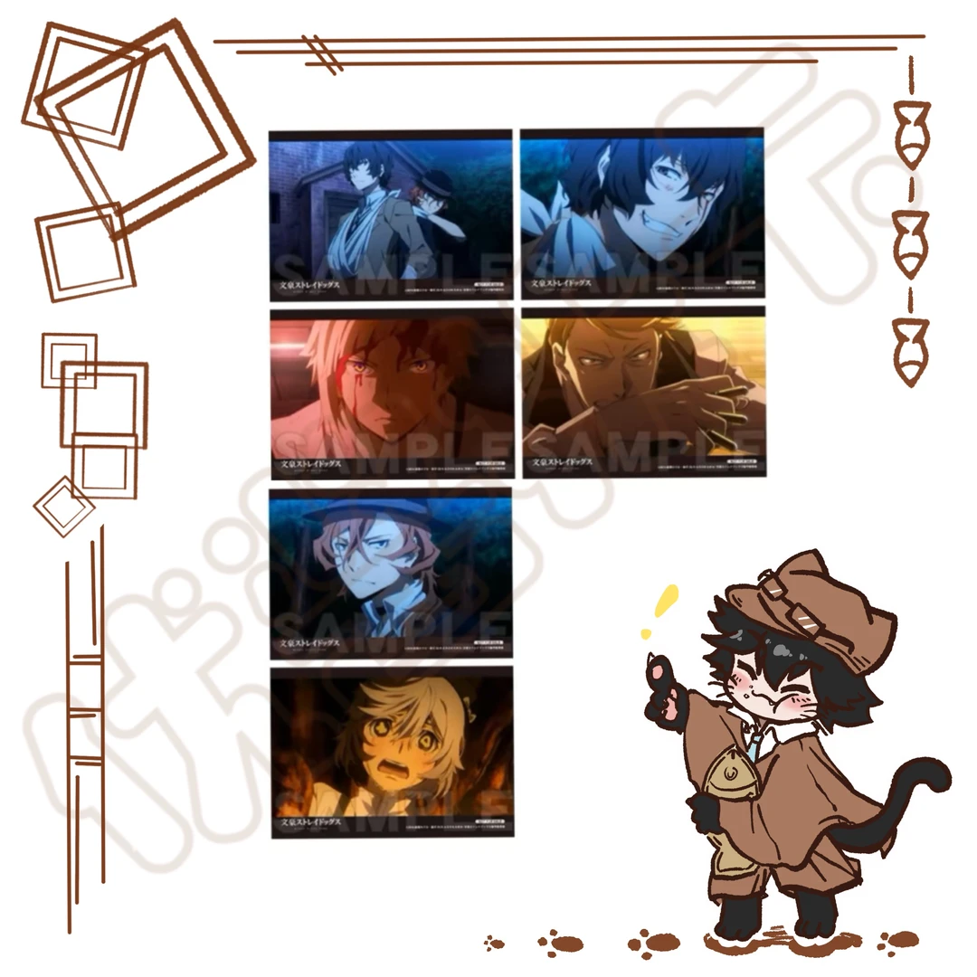 【文豪野犬】官方相卡明拍（柄图不全）·盲盒代拆