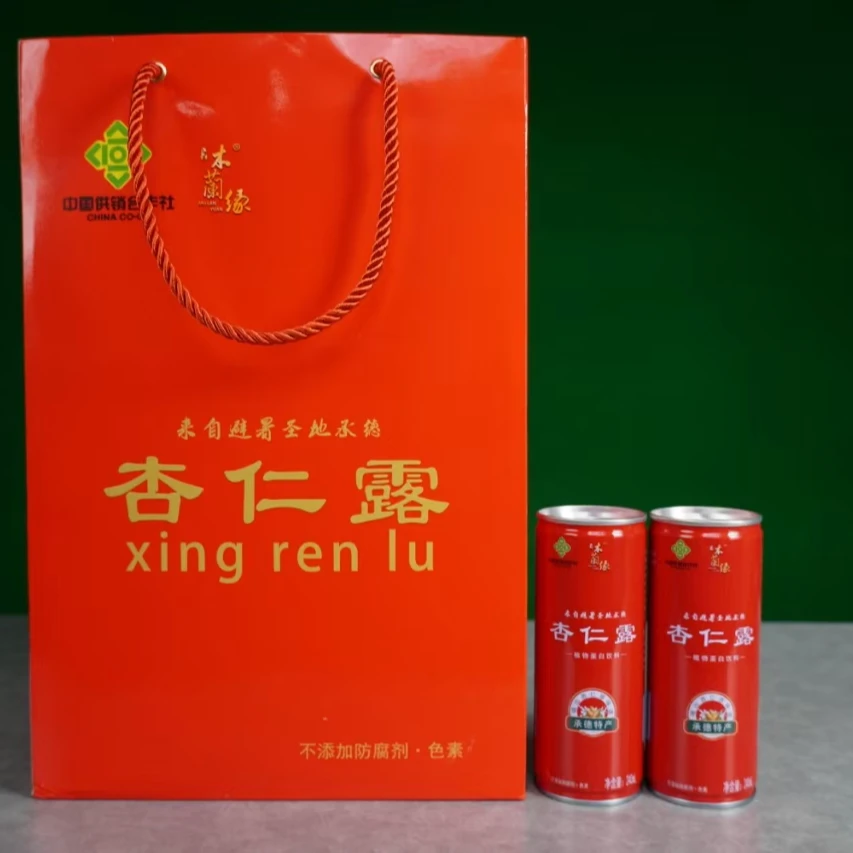 木兰缘杏仁露植物蛋白饮料1瓶装