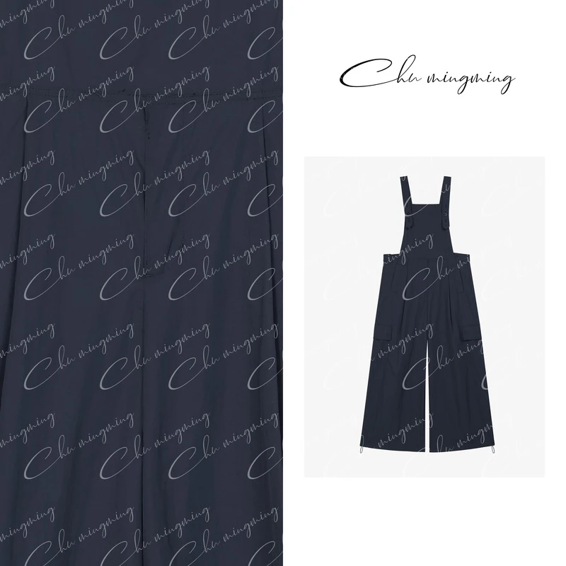 【CHU/2024SSNEW】原创设计《回廊》轻薄背带裤HZLF07