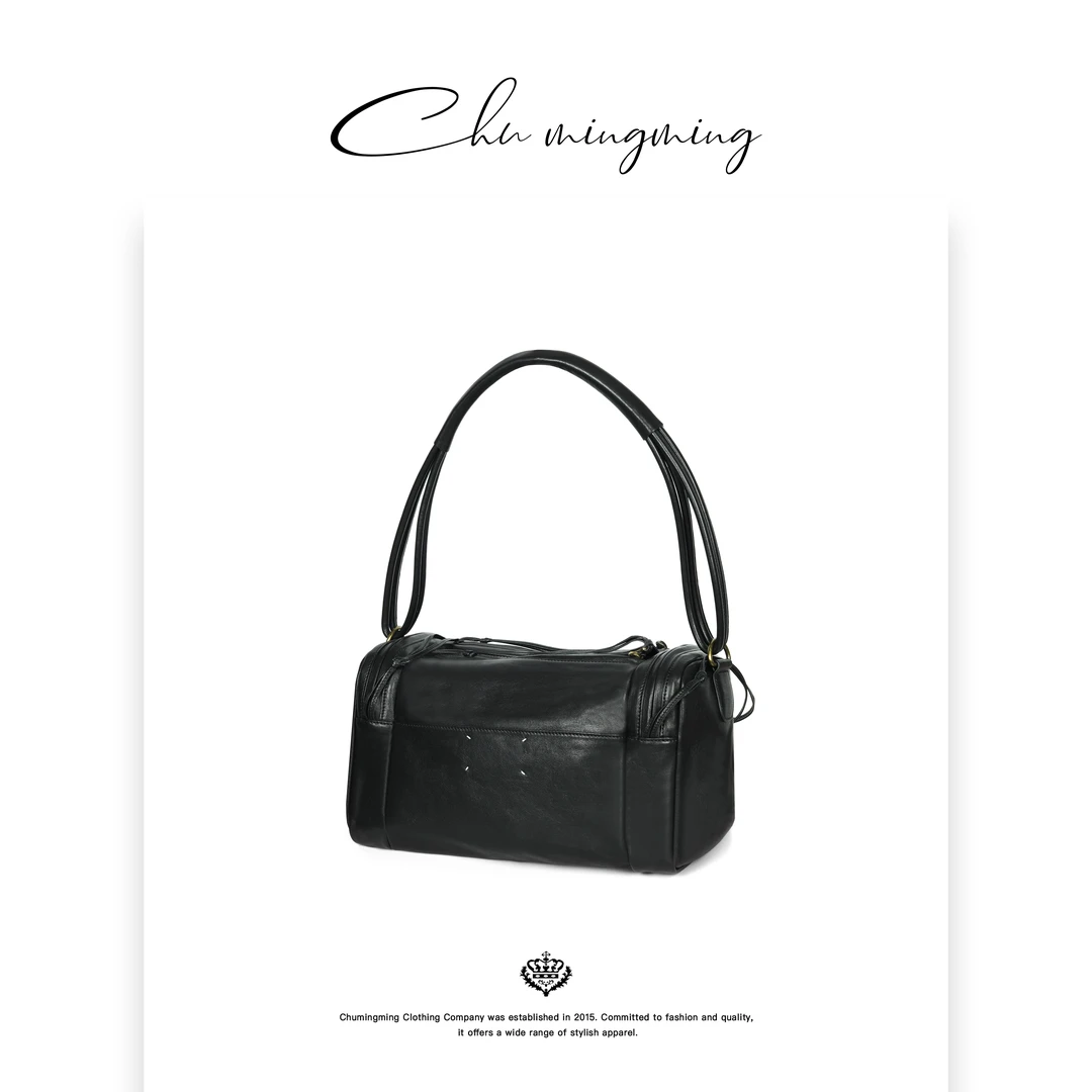 【CHU/2024SSNEW】原创设计羊皮皮四角方盒子包SP24228