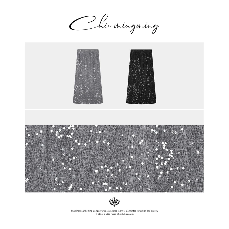 【CHU/2024SSNEW】原创设计《爆闪》亮片半裙XY47