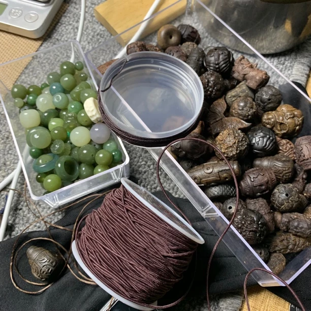 精雕手把件挂饰佛珠手串diy配件配饰