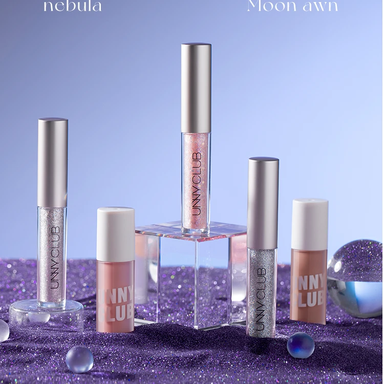 UNNY清透液体眼影亮片珠光细闪超闪修饰眼影闪粉显色显色