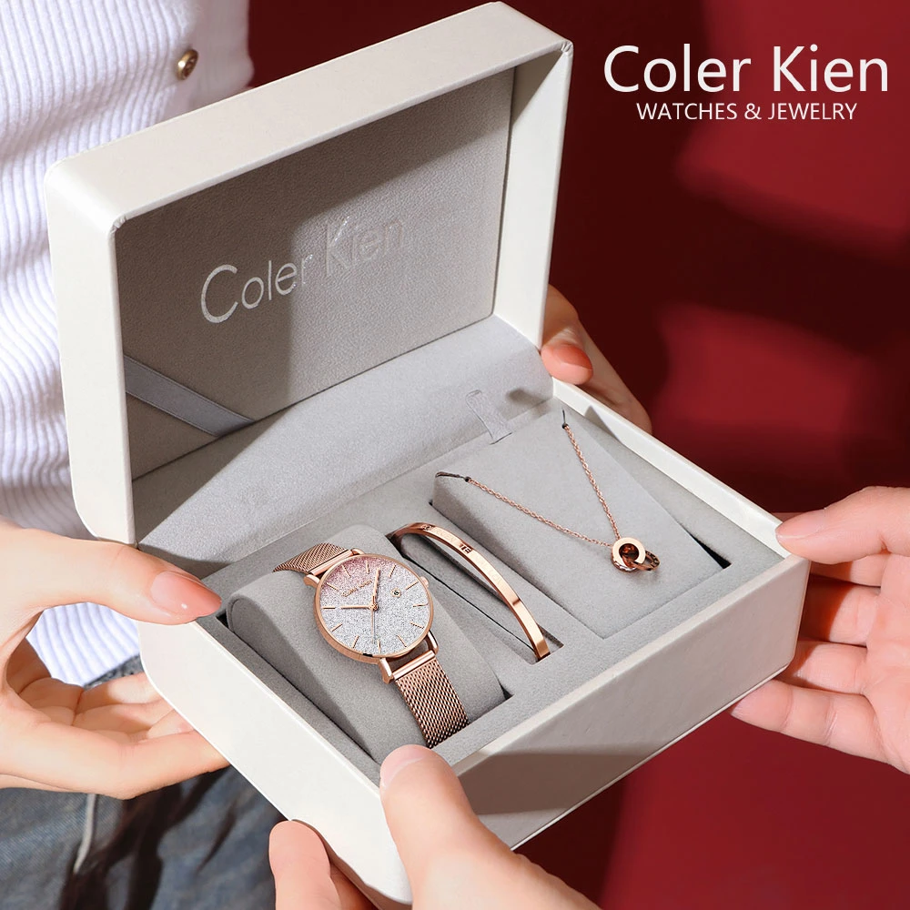 ColerKien满天星手表女士时尚防水女表创意送女友情人节七夕礼物