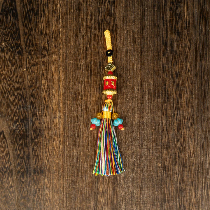 转经筒流苏挂件/2个（多样性发货） FL-106