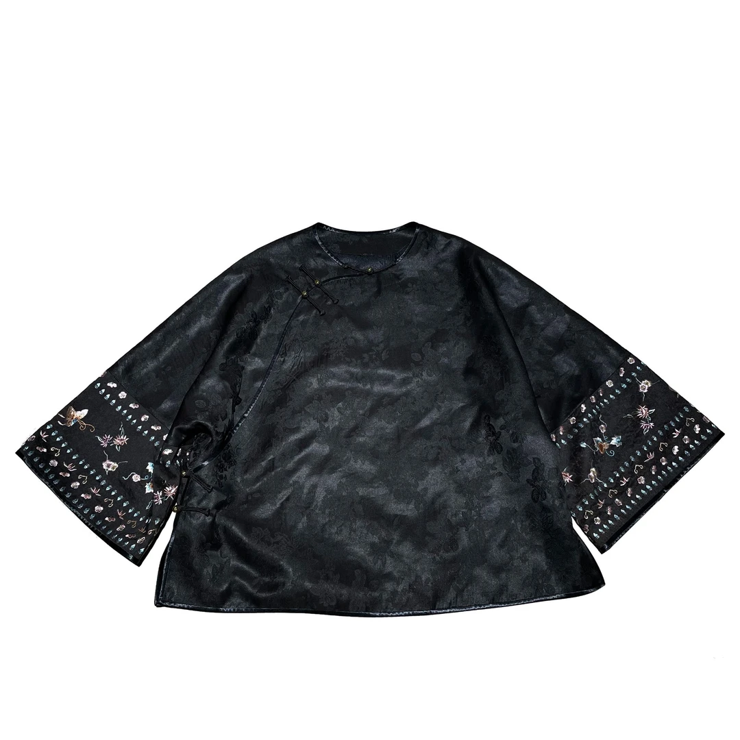 莨衣阁【柚麦】香云纱手工百搭姐姐服