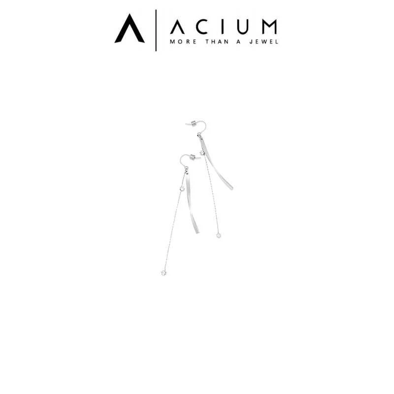 钛钢耳饰 ACIUM阿仕慕欧美风坠入星辰系列流苏耳环ETT132