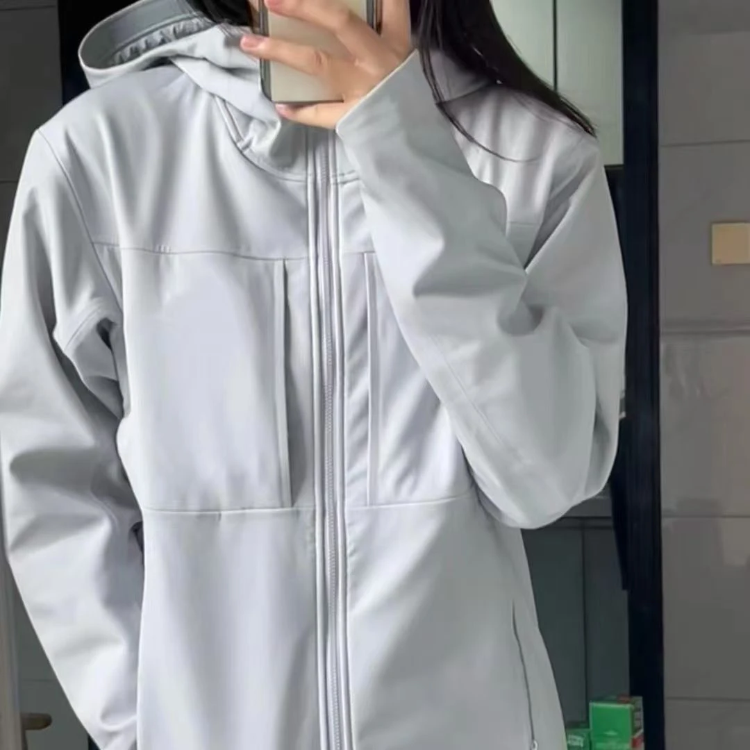 户外城市通勤软壳加绒冲锋衣男女同款