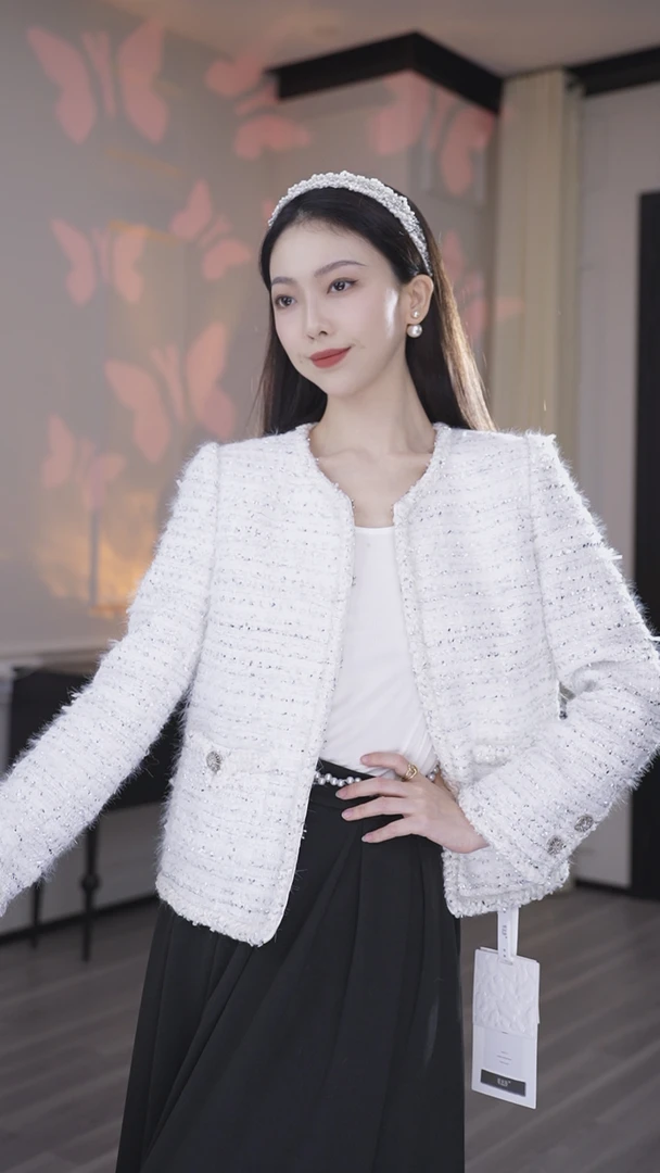 【白金】杭州超哥2024年新款小香风外套CO83608