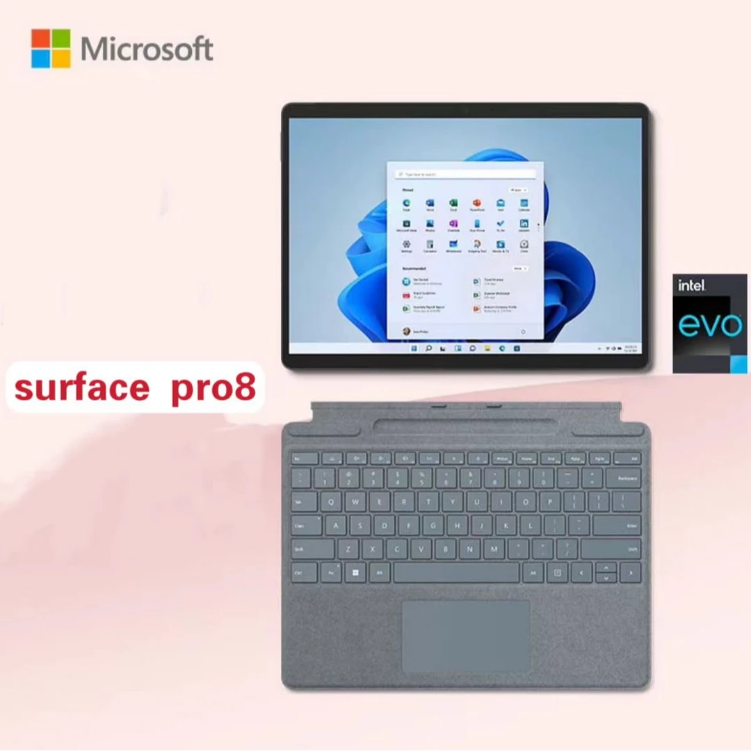 99新 Microsoft/微软 【盛世大唐】surface Pro8 二合一平板笔记本