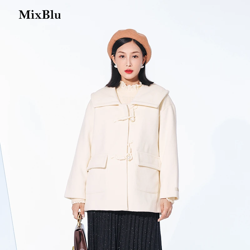 6 气质毛呢女士秋冬时尚大衣   E-1-012