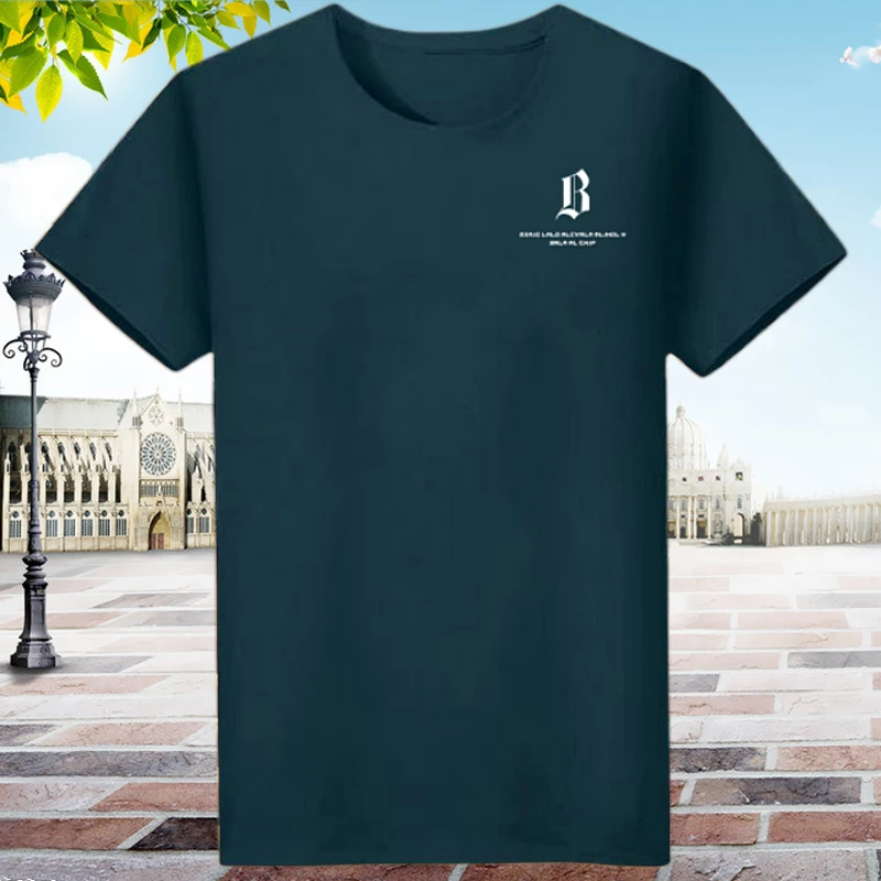 男士大码休闲半袖t恤韩版男装新款打底修身短袖印花圆领体恤夏季t