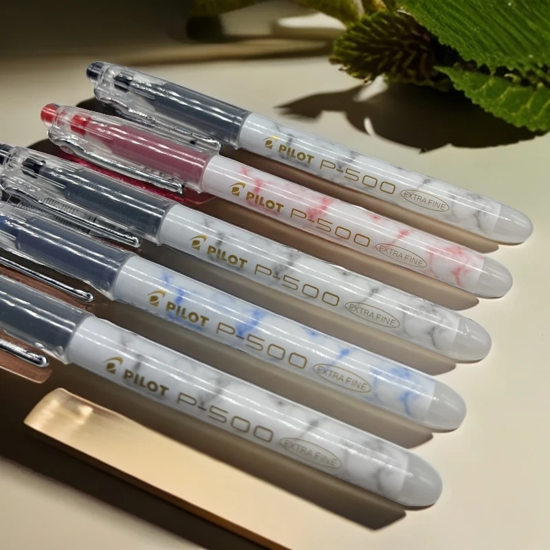 PILOT百乐笔中性笔BL-P500金标限定P500考试水性笔签字笔0.5mm