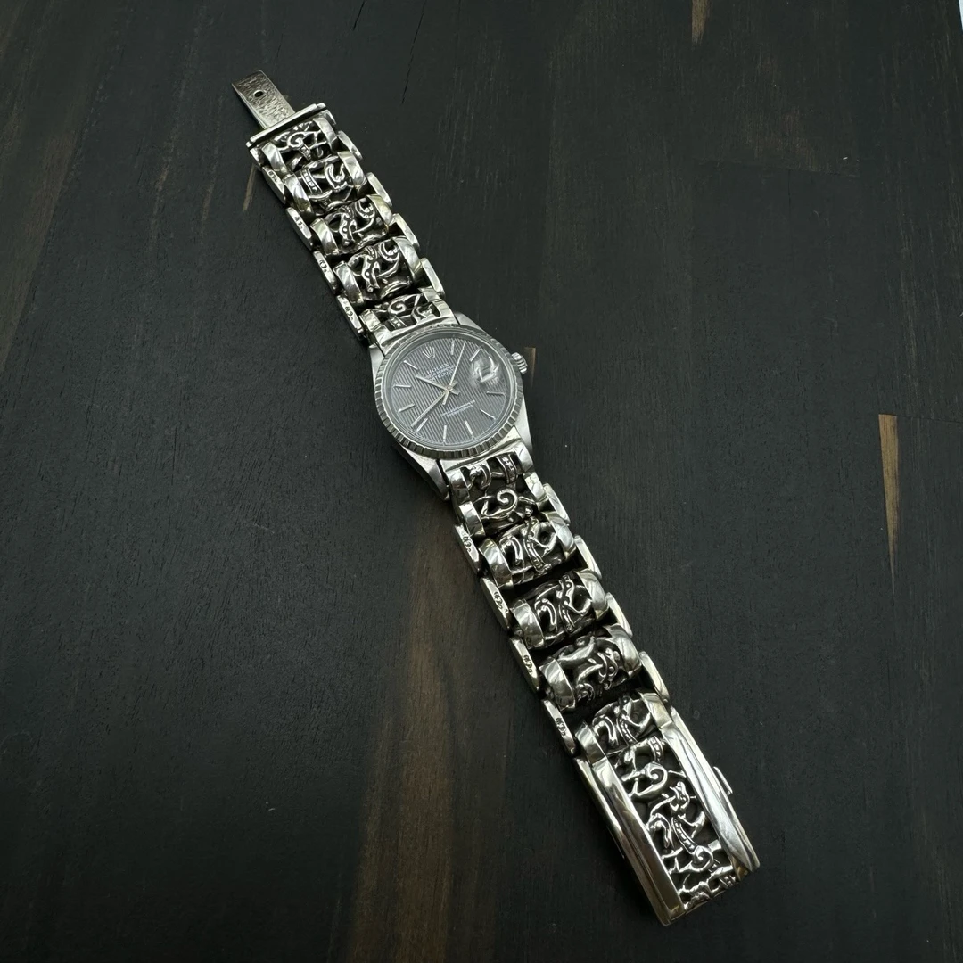 未使用 19cm Chrome Hearts 克罗心 ROLEX 凯尔特龙表链