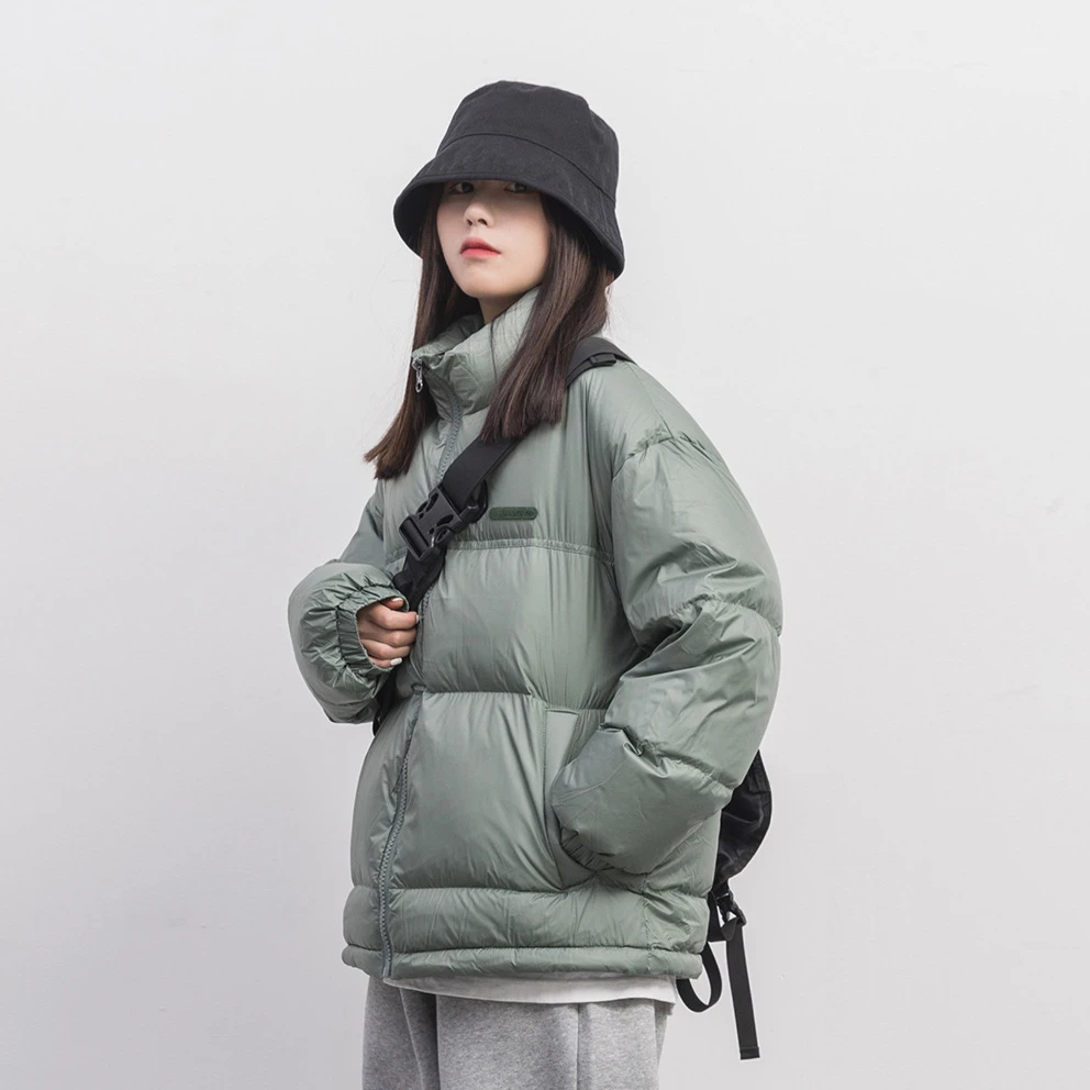 冬季棉服男女2025年新款帅气潮牌纯色休闲百搭保暖潮流外套男女