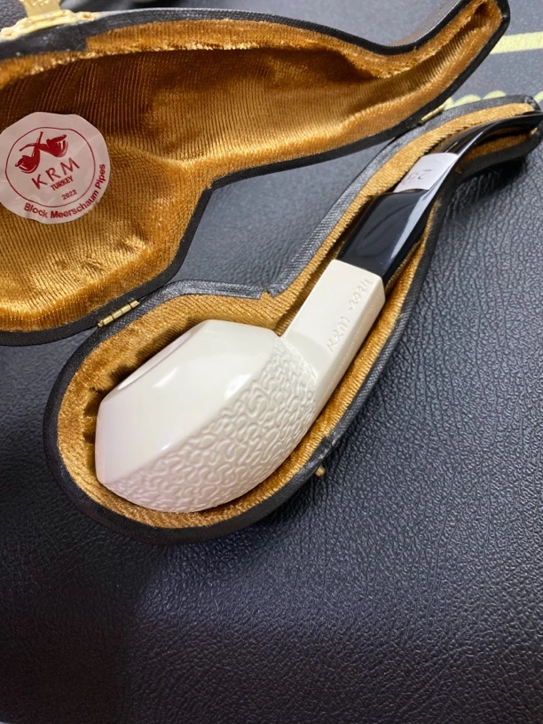 海泡石烟斗Krm海盐牛头20*31