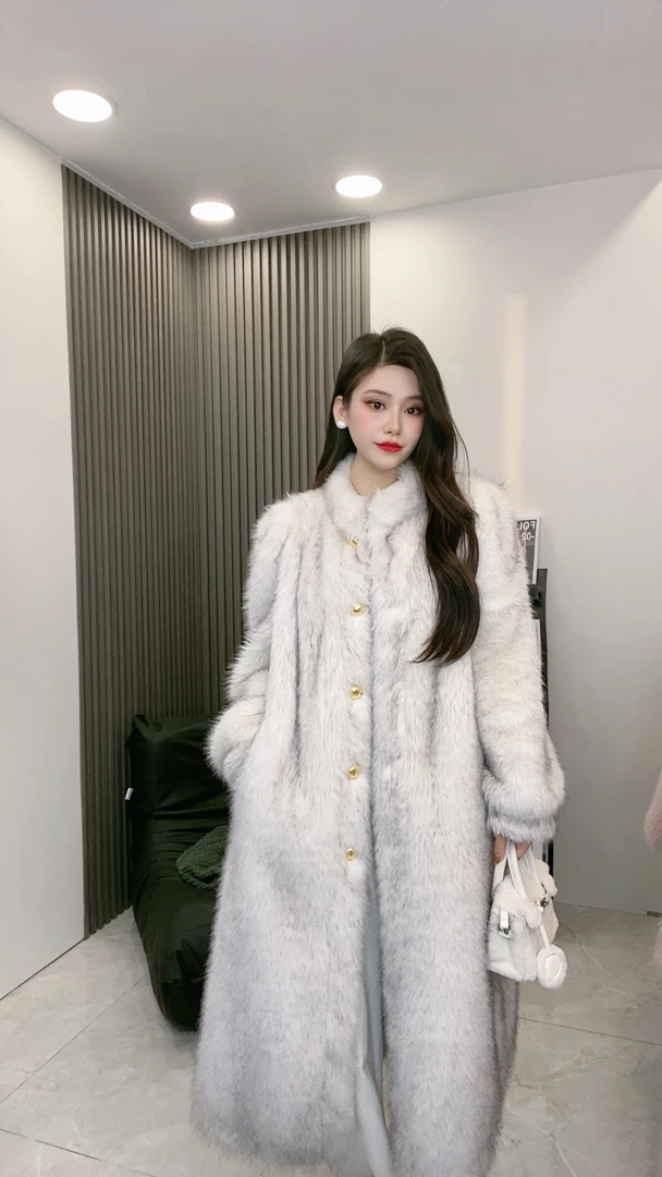【Atls菲姐】门店499女士小香风气质毛外套网红款轻奢时尚新年战袍