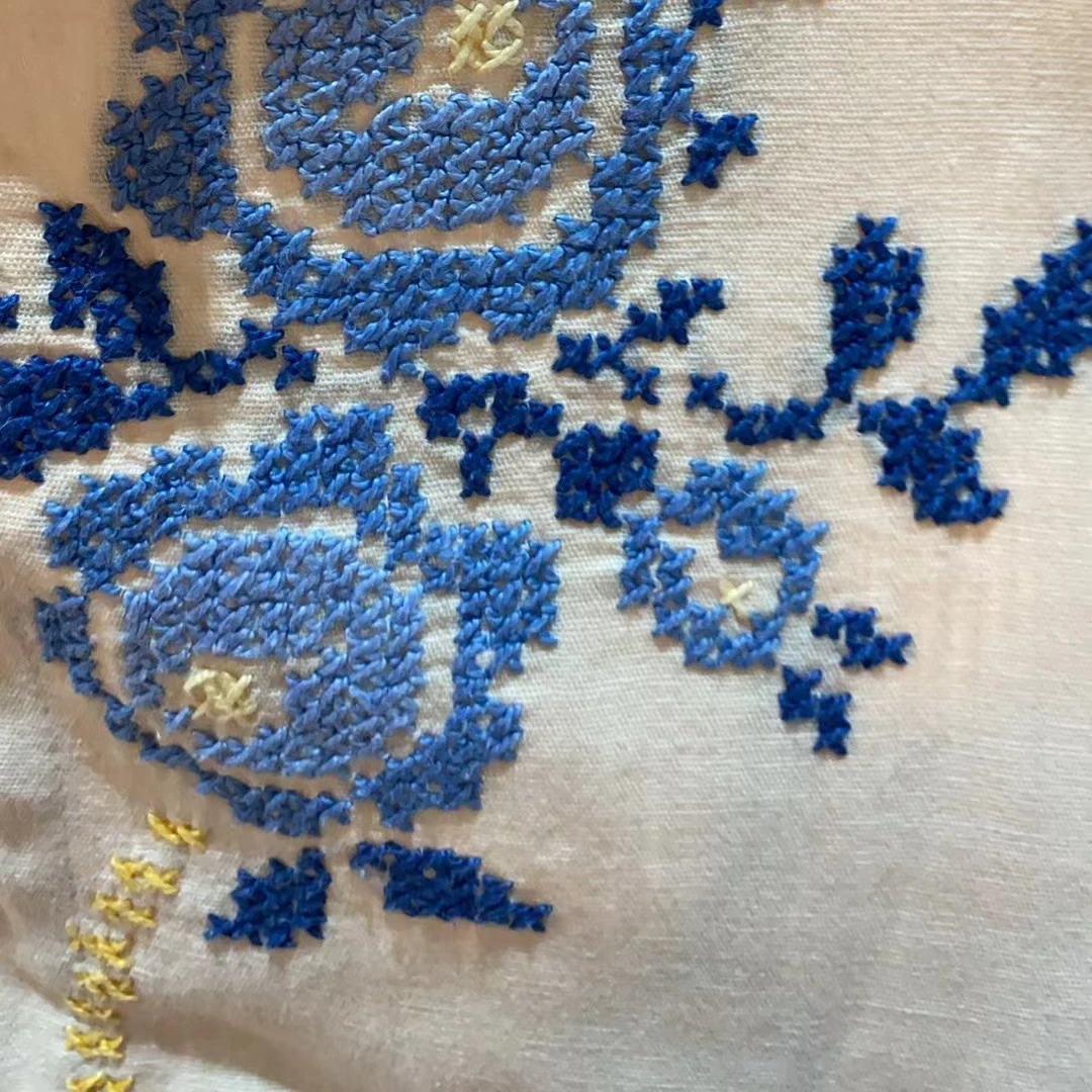 Taya 2024泰国清迈直邮夏季新款民族风休闲衬衫