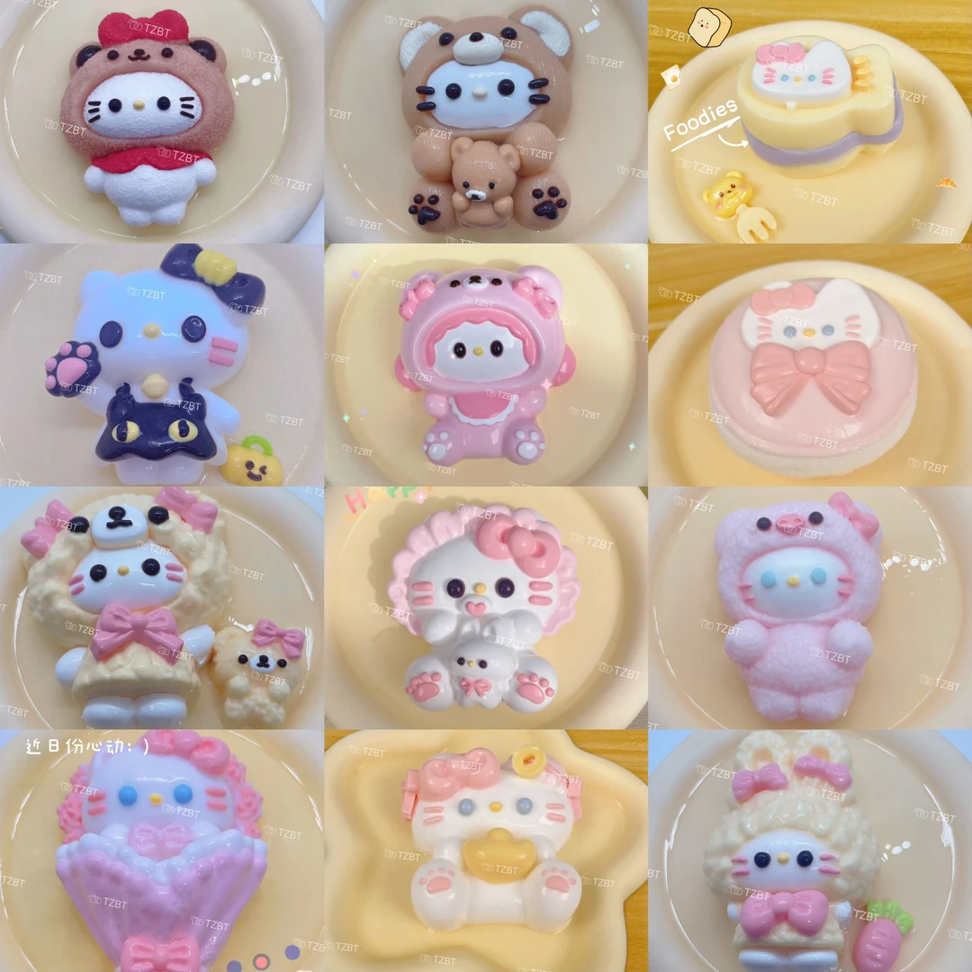 【KT系列】【奶油泥手感】【纯手工制作默认微瑕】食品级硅胶捏捏