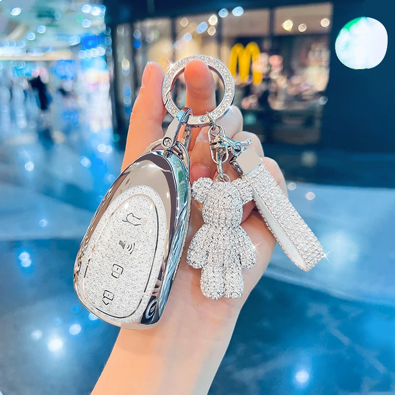 长城魏牌蓝山钥匙套魏派2023款新款WEY摩卡汽车用品DHT专用女壳扣