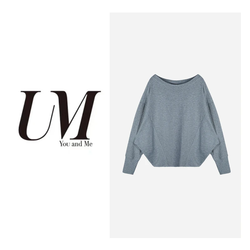 【U.M】剑桥故事长袖t宽松遮肉显瘦百搭