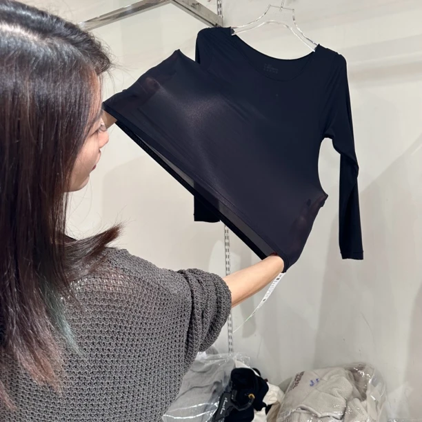 [单件上衣]6016 秋冬高弹隐形打底衣女士美肤衣