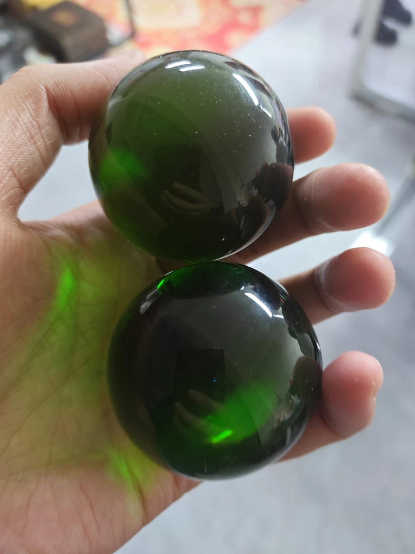 楠楠宠粉福利手把球一对